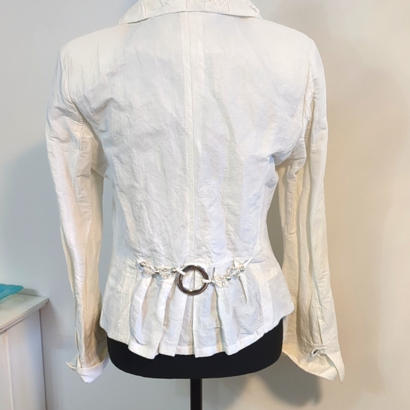 Riani jacquard embellished blazer Sz 10 - Picture 5 of 11